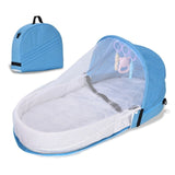 Portable Travel Baby Nest Multi-function Baby Bed Crib with Mosquito Net Foldable Babynest Bassinet Infant Sleep Children's Bed