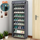 Multi-layer Assembled Shoe Rack Dust-proof Shoe Cabinet Shoe Stand Dormitory Storage Shelf Organizer Living Room Home Furniture