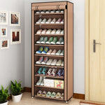 Multi-layer Assembled Shoe Rack Dust-proof Shoe Cabinet Shoe Stand Dormitory Storage Shelf Organizer Living Room Home Furniture