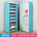 Multi-layer Assembled Shoe Rack Dust-proof Shoe Cabinet Shoe Stand Dormitory Storage Shelf Organizer Living Room Home Furniture