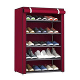 Multi-layer Assembled Shoe Rack Dust-proof Shoe Cabinet Shoe Stand Dormitory Storage Shelf Organizer Living Room Home Furniture