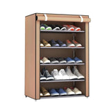 Multi-layer Assembled Shoe Rack Dust-proof Shoe Cabinet Shoe Stand Dormitory Storage Shelf Organizer Living Room Home Furniture