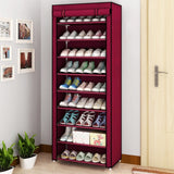 Multi-layer Assembled Shoe Rack Dust-proof Shoe Cabinet Shoe Stand Dormitory Storage Shelf Organizer Living Room Home Furniture