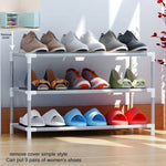 Multi-layer Assembled Shoe Rack Dust-proof Shoe Cabinet Shoe Stand Dormitory Storage Shelf Organizer Living Room Home Furniture