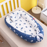 Removable Sleeping Nest for Baby Bed Crib with Pillow Travel Playpen Cot Infant Toddler Infant Cradle Mattress