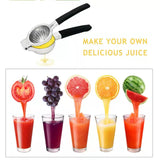 Big Size Lemon Squeezer Orange Juicer Manual Juice Squeezer Stainless Steel Hand Pressure Juicer Kitchen Fruit Tools