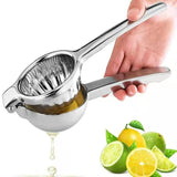 Big Size Lemon Squeezer Orange Juicer Manual Juice Squeezer Stainless Steel Hand Pressure Juicer Kitchen Fruit Tools