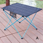 Outdoor Foldable Table Portable Camping Furniture Computer Picnic Tables Ultra Light Anti Slip Folding Desk Aluminium Alloy