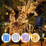 LED Solar String Lights Outdoor Garland Waterproof Lamp Led Luces 22M Solar Power String Fairy Light For Garden Decoration