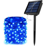 LED Solar String Lights Outdoor Garland Waterproof Lamp Led Luces 22M Solar Power String Fairy Light For Garden Decoration