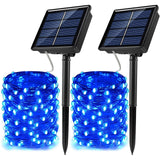 LED Solar String Lights Outdoor Garland Waterproof Lamp Led Luces 22M Solar Power String Fairy Light For Garden Decoration