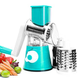 Vegetable Slicer Manual Kitchen Accessories Grater Vegetable Chopper 3 in 1 Round Cutter Potato Spiralizer Home Gadget Tool Item