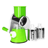 Vegetable Slicer Manual Kitchen Accessories Grater Vegetable Chopper 3 in 1 Round Cutter Potato Spiralizer Home Gadget Tool Item