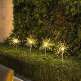 Waterproof Fairy Garland 90/150 LED Light  LED Outdoor Solar Fireworks Lights String Garden Lawn Street decoration lighting lamp