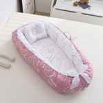 Removable Sleeping Nest for Baby Bed Crib with Pillow Travel Playpen Cot Infant Toddler Infant Cradle Mattress