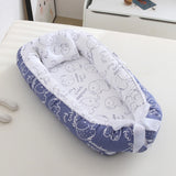 Removable Sleeping Nest for Baby Bed Crib with Pillow Travel Playpen Cot Infant Toddler Infant Cradle Mattress