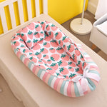 Removable Sleeping Nest for Baby Bed Crib with Pillow Travel Playpen Cot Infant Toddler Infant Cradle Mattress