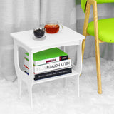 NEW Wood Coffee Table Bedside Table Tea Fruit Service Plate Tray Sofa Side Table Home Furniture Living Room Coffee Tables