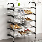 Simple Multilayer Shoe Cabinets Easy to Install Shoes Rack Organizer Reinforced Steel Tube Shoe Rack Home Furniture Modern 2021