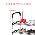 Simple Multilayer Shoe Cabinets Easy to Install Shoes Rack Organizer Reinforced Steel Tube Shoe Rack Home Furniture Modern 2021