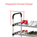 Simple Multilayer Shoe Cabinets Easy to Install Shoes Rack Organizer Reinforced Steel Tube Shoe Rack Home Furniture Modern 2021