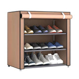 Multilayer Shoe Rack Organizer Minimalist Modern Shoe Shelves Dustproof Nonwoven Shoerack Home Furniture Space-saving Cabinets