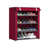 Multilayer Shoe Rack Organizer Minimalist Modern Shoe Shelves Dustproof Nonwoven Shoerack Home Furniture Space-saving Cabinets