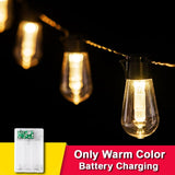 LED Solar String Lights Christmas Decoration Light Bulb IP65 Waterproof Patio Lamp Holiday Garland For outdoor Garden Furniture