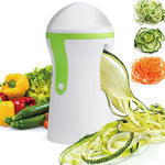 New Handheld Blades Vegetable Spiralizer Slicer Twist Spiral Cutter Fruit Grater Cooking Tools Spaghetti Pasta Kitchen Gadget