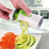 New Handheld Blades Vegetable Spiralizer Slicer Twist Spiral Cutter Fruit Grater Cooking Tools Spaghetti Pasta Kitchen Gadget