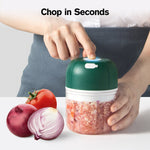 Electric Food Crusher Mini Garlic Press Garlic Crusher Vegetable Chopper For Kitchen Crushed Garlic Crushed Ginger Crushed Chili