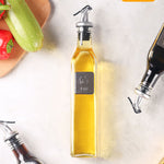 Oil Jar 250/500ML Glass Cooking Olive Oil Soy Sauce Vinegar Wine Jar Oil Bottle Set Seasoning Storage Bottle Kitchen Gadgets